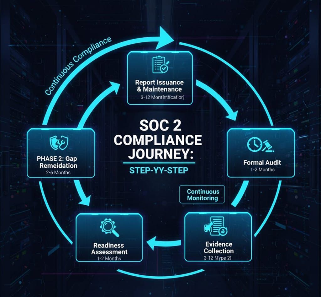 The SOC 2 Compliance Process: Step-by-Step