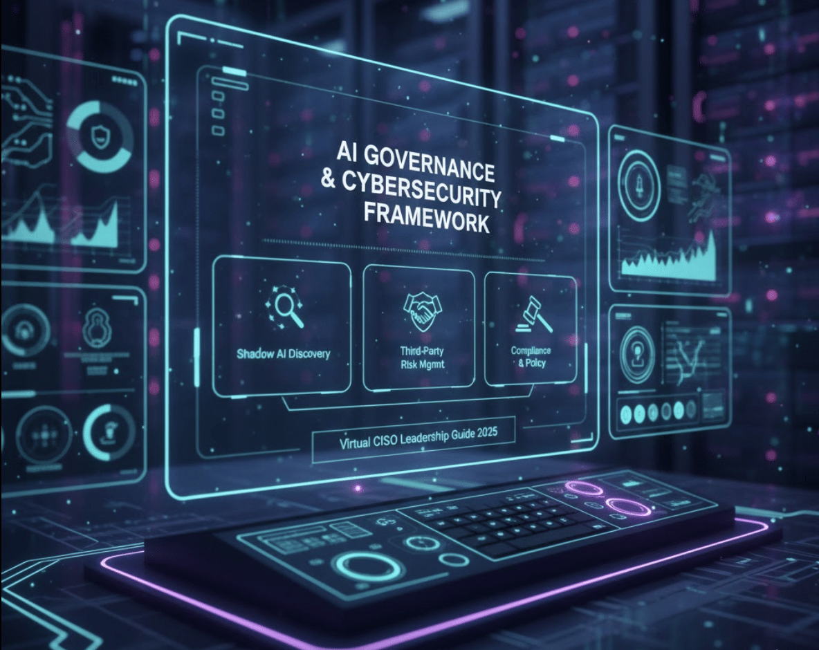 AI Governance & Cybersecurity Framework: Virtual CISO Leadership Guide for 2025